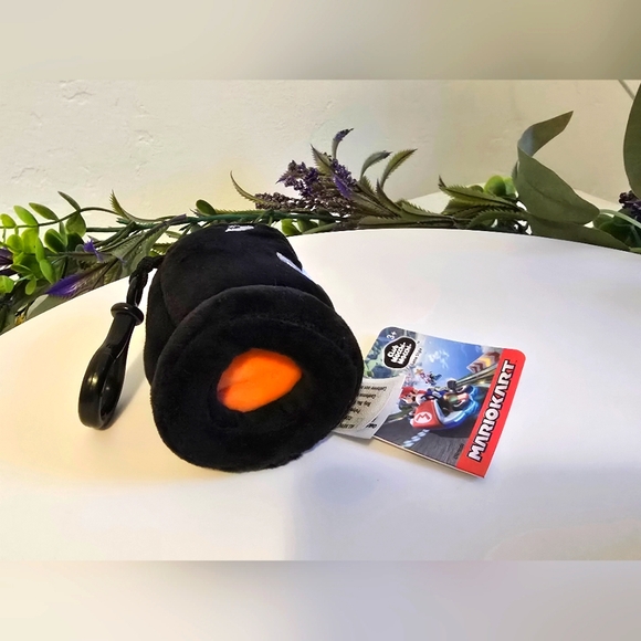Mario Kart, Bullet Bill, Small Plush Keychain - Picture 4 of 9